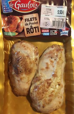Filets de poulet rôti