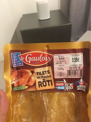 Filets de poulet rôti