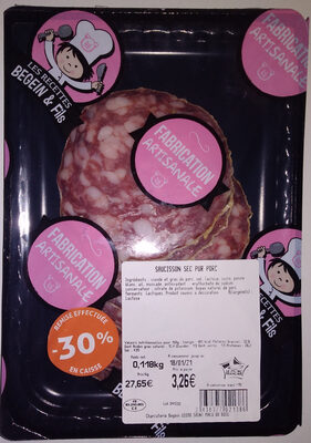 Saucisson sec pur porc