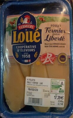 4 Filets de Poulet Fermier