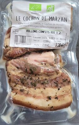 Rillons Confits Bio x2