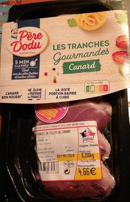 Les tranches gourmandes - canard