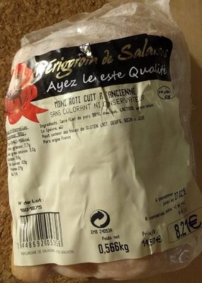 Mini rôti cuit a l'ancienne
