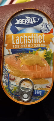 Lachsfilet in Senf-Sauce Dijon-Art