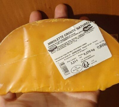 Mimolette croûte naturelle