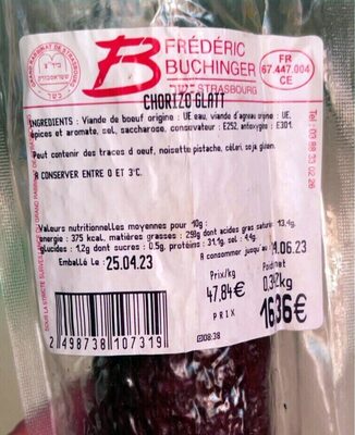 Chorizo glatt