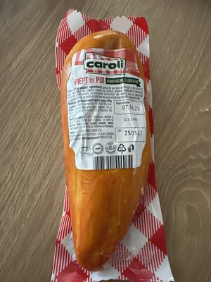 Piept de pui afumat natural cu lemn de fag