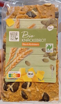 Bio Knäckebrot Käse & Kürbiskern
