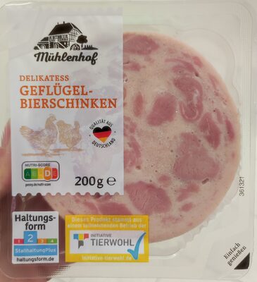 Geflügel Bierschinken