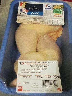 2 cuisses Poulet