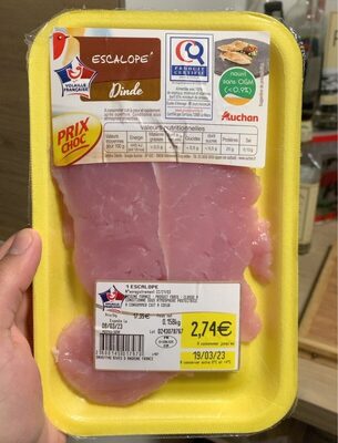 Escalope dinde