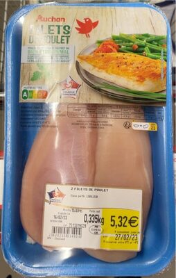 Filets de poulet