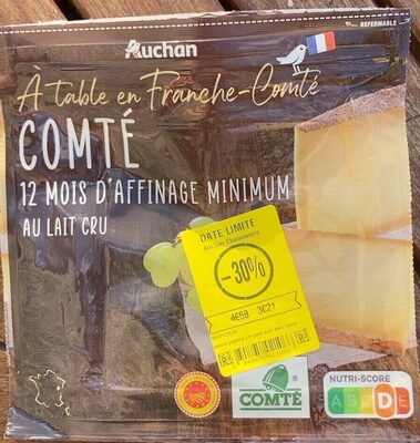 Comté 12 mois d’affinage