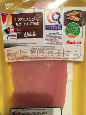 Escalope extra fine