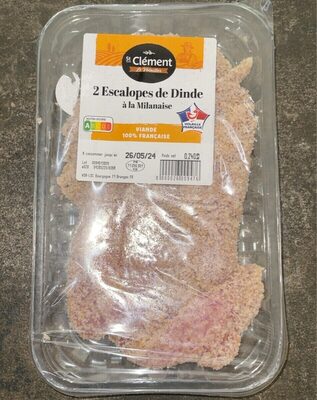 Escalopes de dinde à la milanaise