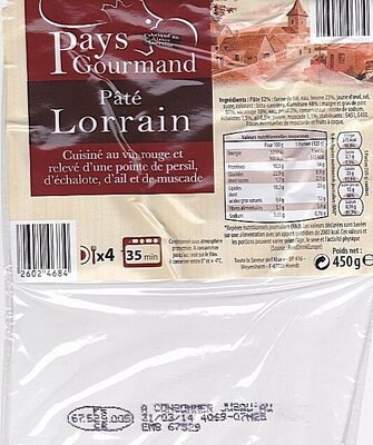 Pâté Lorrain