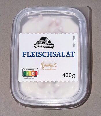Fleischsalat / Aldi: Poitrine de porc fumee