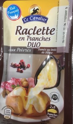 Raclette en tranches Duo