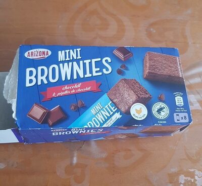 mini Brownie aux pepites de chocolat