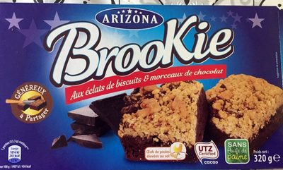 Brookie aux Éclats de Biscuits & Morceaux de Chocolat