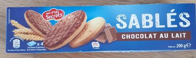 Sablés - chocolat au lait