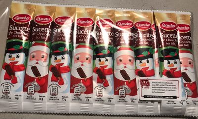 Sucette de Chocolat au lait