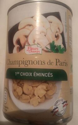 Champignons de Paris 1er Choix émincés