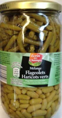 Mélange flageolets haricots verts