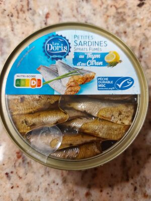 Petites sardines au thym et au citron