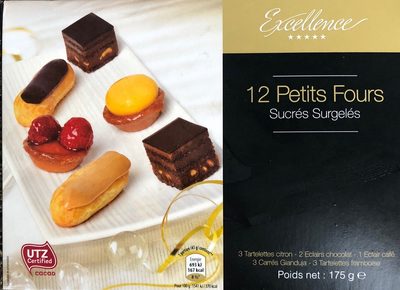 Excellence , Mignardises - 12 petits fours