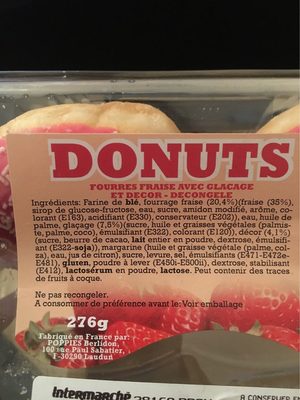 Donuts fraise