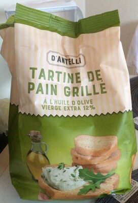 Tarrine de pain grillé