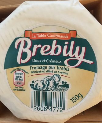 Brebily - Doux et Crémeux fromage pur brebis