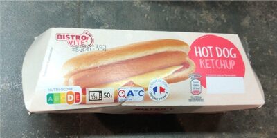 Hot dog au Ketchup