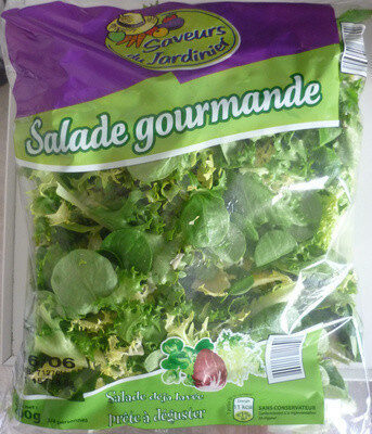 Salade gourmande déjà lavée prête à déguster
