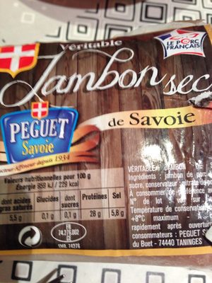 Jambon de savoie