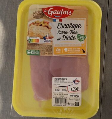 Escalope extra-fine de dinde