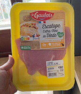 Escalope extra fine de dinde