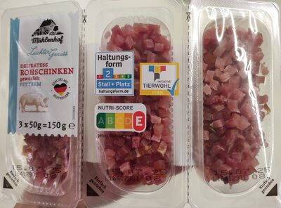 Rohschinkenwürfek