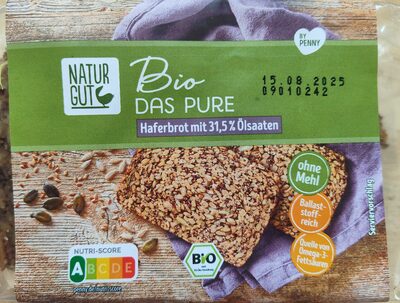 Bio Haferbrot mit 31,5% Ölsaaten