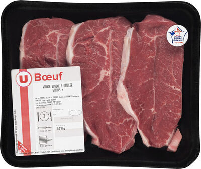 Viande bovine - Steak * Genisse, Nouvelle agriculture