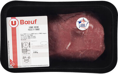 Viande bovine - Pièce à fondue Genisse, Nouvelle agriculture