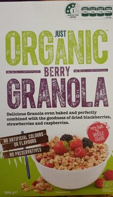 Berry granola