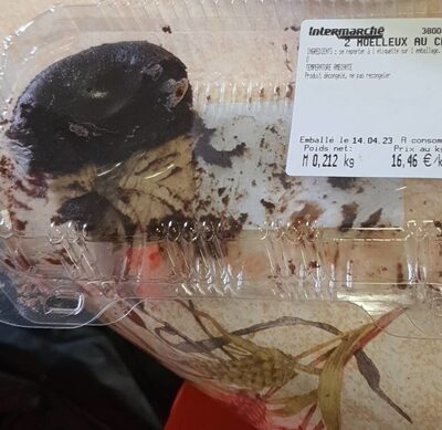 Moelleux au chocolat décongelé