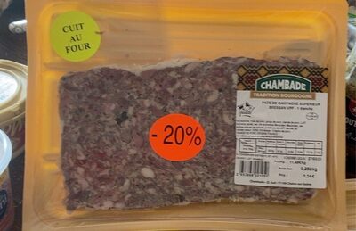 Pâté de campagne supérieur bressan