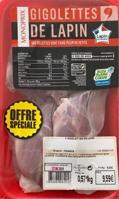 Gigolettes de lapin