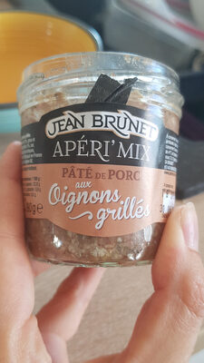 Apéri'mix pâté de porc aux oignons grillés