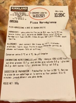 Pizza Norvegienne