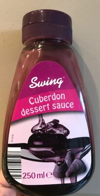 Cuberdon dessert sauce