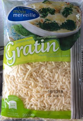 Fromage râpé pour gratin